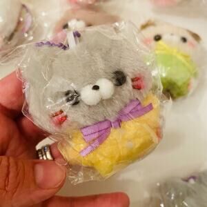Sakkuto Tacchi San Yell World Plush Keychain 10